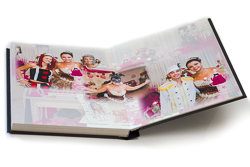 album fotográfico visão das páginas