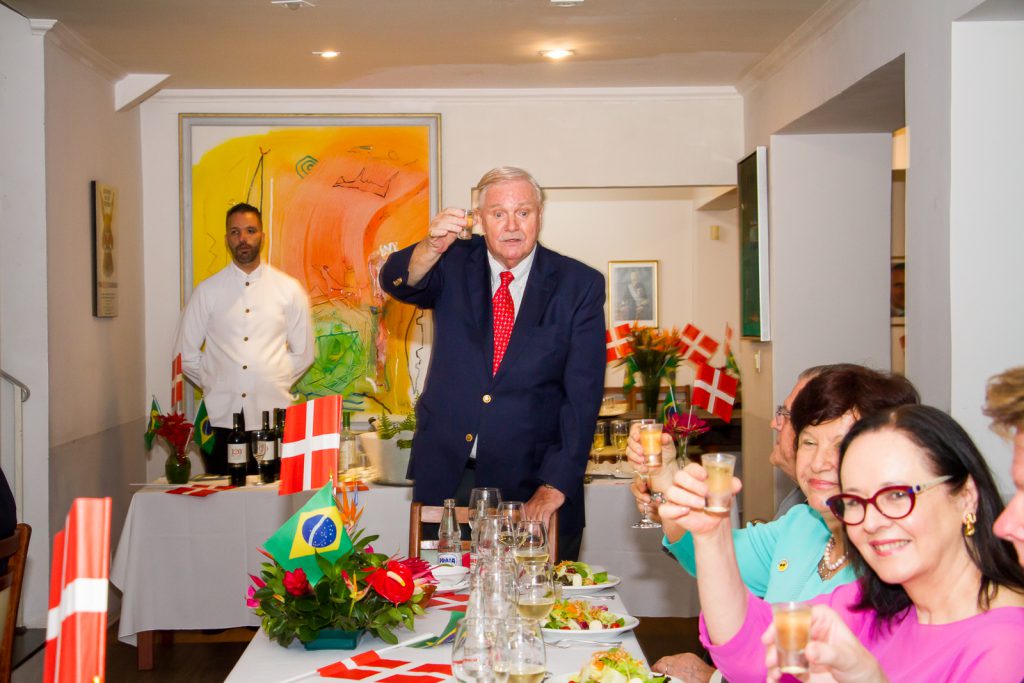 visita da Princesa Benedikte da Dinamarca no Brasil